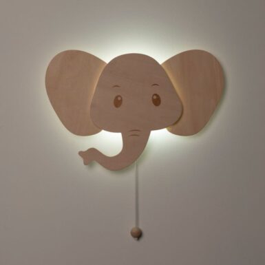 BABY'S ONLY WONDER WANDLAMP OLIFANT - BRUIN