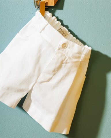 JO MILANO SHORT WHITE - WIT