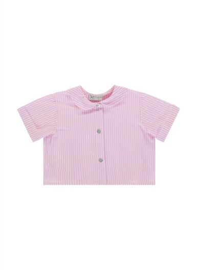 JO MILANO T-SHIRT PINK STRIPES - ROZE