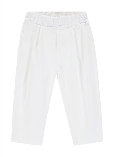 JO MILANO TROUSERS WHITE - WIT