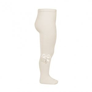 KOUSENBROEK MET STRIK LINNEN - BEIGE