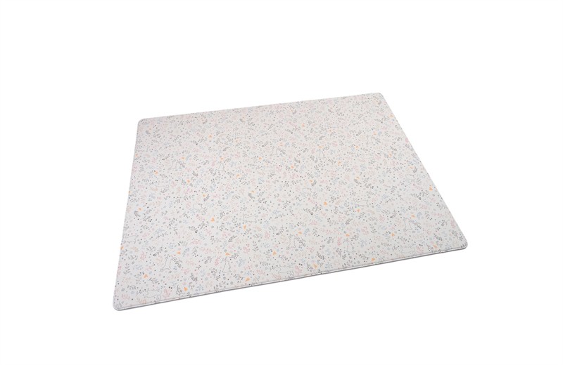LITTLE GEM. SPEELMAT VINYL SWEET LITTLE RABBIT 100X140CM - BEIGE