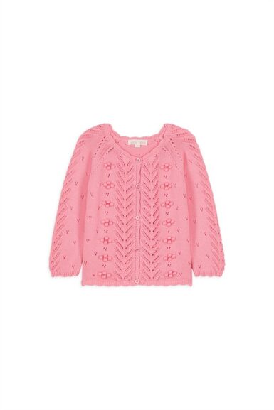 LOUISE MISHA CARDIGAN CHALLI PINK - ROZE