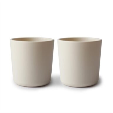 MUSHIE CUP 2 STUKS IVORY - NATUREL