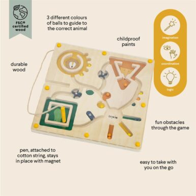 TRIXIE HOUTEN MAGNETISCH DOOLHOF - ECRU