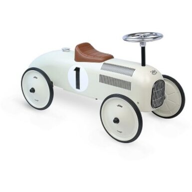 VILAC LOOPWAGEN VINTAGE PARLEMOER METAAL - PARELMOER