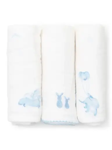POETREE TETRADOEKEN SET VAN 3 BLUE DREAMS