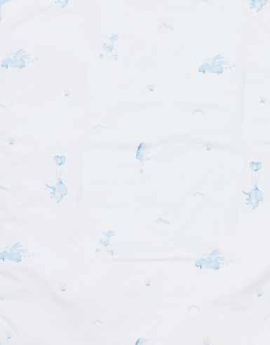 POETREE TISSUE BOX HOES BLUE DREAMS - BLAUW