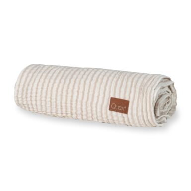 QUAX MUSLIN DEKEN/DOEK XL- NATURAL COLLECTION STRIPES