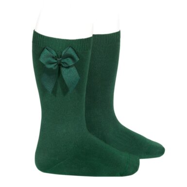 CONDOR KNIEKOUSEN MET STRIK BOTTLE GREEN - GROEN