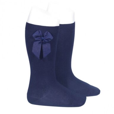 CONDOR KNIEKOUSEN MET STRIK MARINE BLAUW