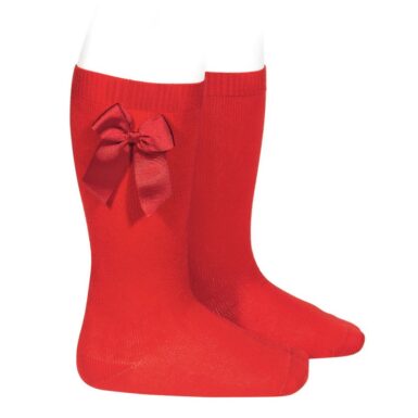 CONDOR KNIEKOUSEN MET STRIK ROOD