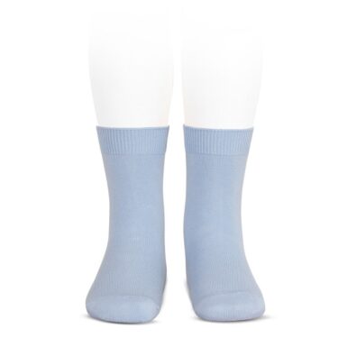 CONDOR KORTE SOKKEN LICHT BLAUW