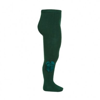 CONDOR KOUSENBROEK MET STRIK BOTTLE GREEN - GROEN