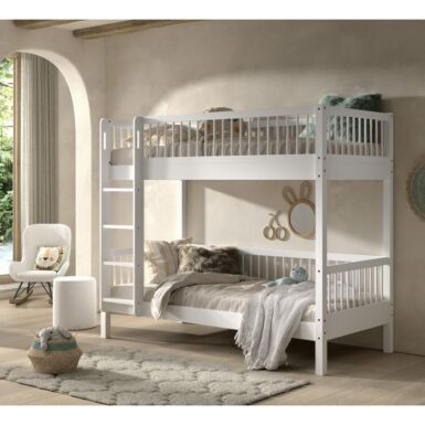JAXX STAPELBED FORREST BEECH WHITE 90x200CM - WIT