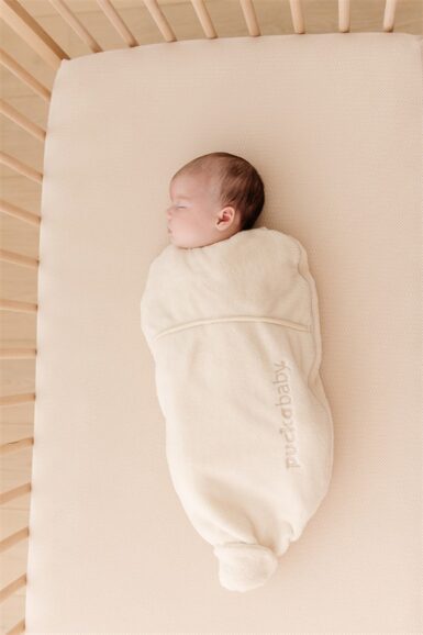 PUCKABABY PIEP 0/3M TEDDY-PURE - WIT