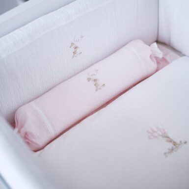 THEOPHILE & PATACHOU PINK GARDEN PARTY BABYROLKUSSEN - ROZE