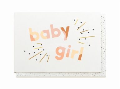 WENSKAART BABY GIRL ENFANT TERRIBLE