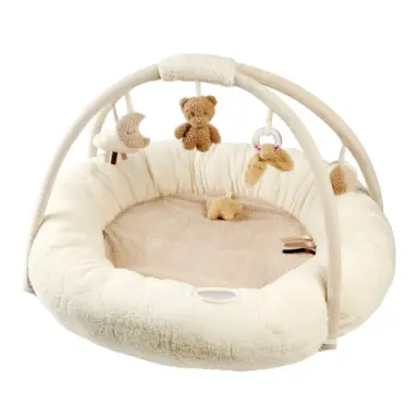 NATTOU SPEELTAPIJT TEDDY MET BOGEN ECRU - BEIGE