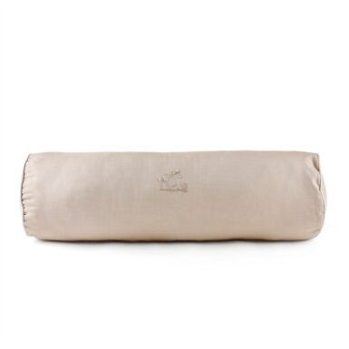 THEOPHILE EN PATACHOU SAFARI GEBORDUURDE ROLKUSSEN BEIGE KATOEN
