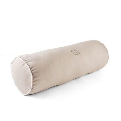 THEOPHILE EN PATACHOU SAFARI GEBORDUURDE ROLKUSSEN BEIGE KATOEN