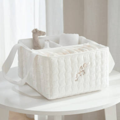 THEOPHILE & PATACHOU GROTE VERZORGINGSMAND CARROUSEL - GEWATTEERD -