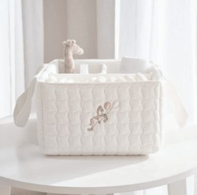 THEOPHILE & PATACHOU GROTE VERZORGINGSMAND CARROUSEL - GEWATTEERD -