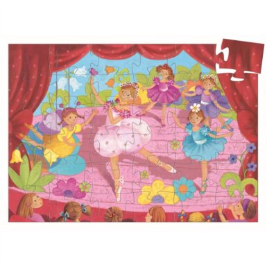 DJECO PUZZEL DE BALERINA MET DE BLOEM-36 STUKKEN