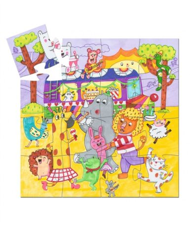 DJECO PUZZEL REGENBOOGBUS 16 STUKKEN
