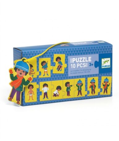 DJECO PUZZEL TRIO FRISE I'M DRESSING UP
