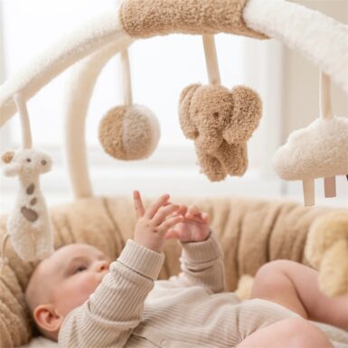 NATTOU SPEELTAPIJT TEDDY MET BOGEN - BEIGE