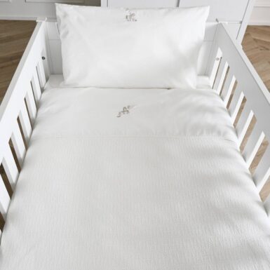 THEOPHILE& PATACHOU CARROUSEL DONSOVERTREK MET SLOOP 100X135CM - WIT