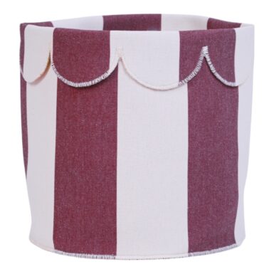 CHILDHOME MANDJE 20X25CM BISCUIT DREAMS BORDEAUX