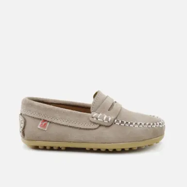 ELI MOCCASIN VELOURS SUEDE BEIGE