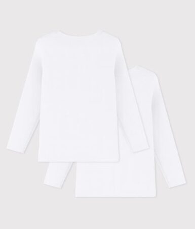 PETIT BATEAU SET VAN 2 T-SHIRTS MET LANGE MOUWEN