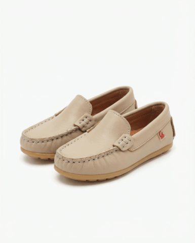 ELI MOCASSIN LEDER BEIGE