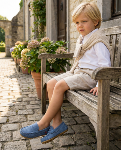 ELI MOCCASIN VELOURS SUEDE JEANS