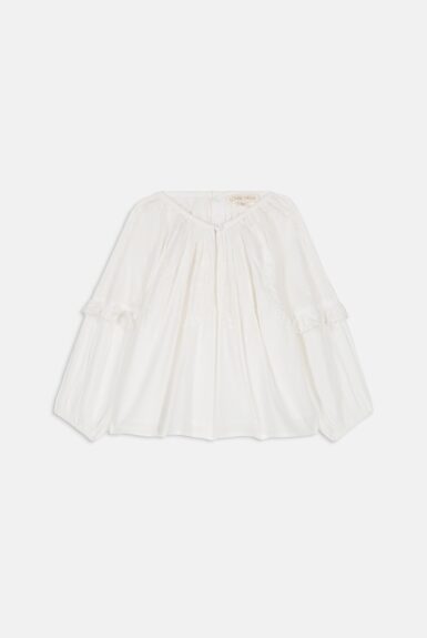LOUISE MISHA BLOUSE IRISA OFF WHITE - ECRU