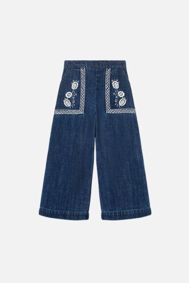 LOUISE MISHA JEANSBROEK FLOFLI STONE BLUE - BLAUW
