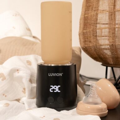 LUVION DRAAGBARE FLESVERWARMER ZWART