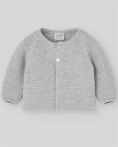 PAZ RODRIGUEZ CARDIGAN GRIJS MET KNOOPJES