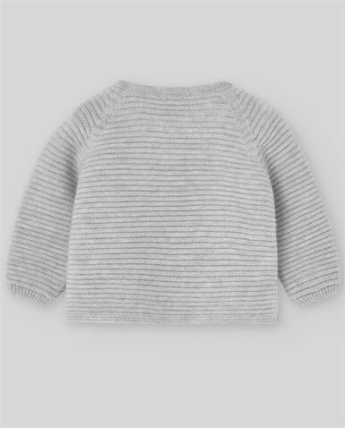 PAZ RODRIGUEZ CARDIGAN GRIJS MET KNOOPJES
