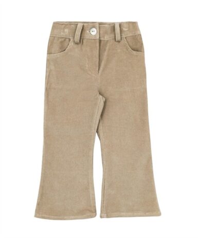 PER TE PANTS RIB BISCOTTO - BEIGE