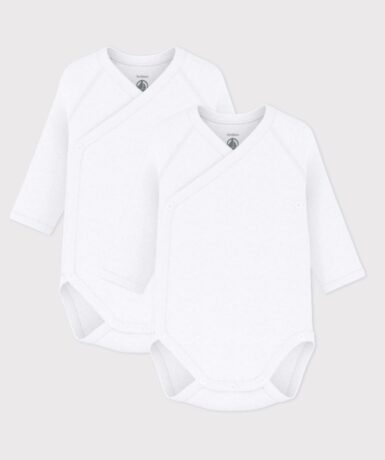PETIT BATEAU SET VAN 2 BODY'S MET LANGE MOUWEN