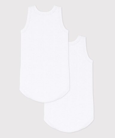 PETIT BATEAU SET VAN 2 BODY'S ZONDER MOUWEN