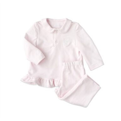 TEDDIES&STORIES PYJAMA MARIE BLUSH PINK - ROZE