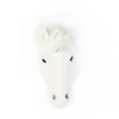 WILD AND SOFT DIERENHOOFD EENHOORN CLAIRE - WIT