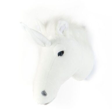 WILD AND SOFT DIERENHOOFD EENHOORN CLAIRE - WIT