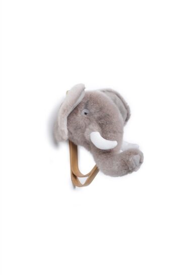 WILD AND SOFT KAPSTOK OLIFANT - GRIJS