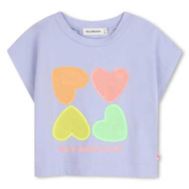 BILLIEBLUSH T-SHIRT THIS IS SERIOUS STUFF ANGEL BLUE